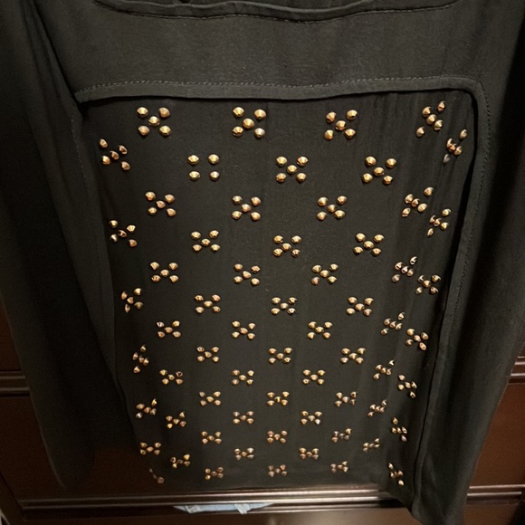 Twiggy Hot Fix Check Dress in Black - Picture 3 of 4